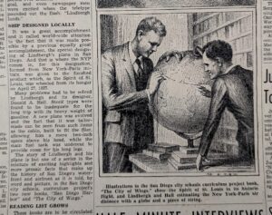Some of the newspapers discovered in the WWI era Rose Chest