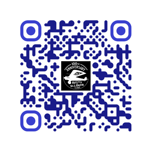 donation QR code for Flying Over Time nonprofit